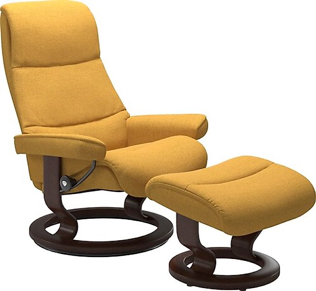 Stressless® Relaxsessel »View«, mit Classic Base, Größe L, Gestell Braun günstig online kaufen