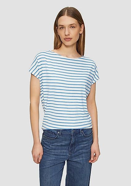 s.Oliver Kurzarmshirt T-Shirt T-Shirt aus Viskosestretch im Relaxed Fit günstig online kaufen