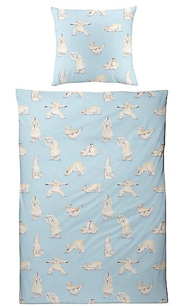 Carpe Sonno Bettwäsche Biber Bettwäsche 135x200 155x220 Tiere Winter Weihna günstig online kaufen