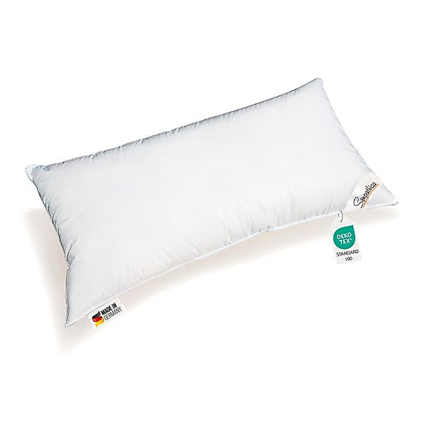 Kopfkissen Kissen 60° Wäsche Baumwollbezug Klimafaser 40x80 Allergiker günstig online kaufen