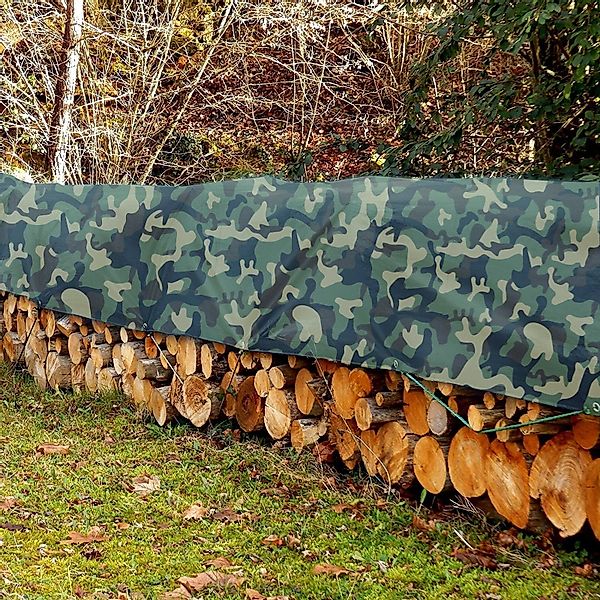 Karat Schutzplane Abdeckplane Camouflage, 100 g/m², günstig online kaufen