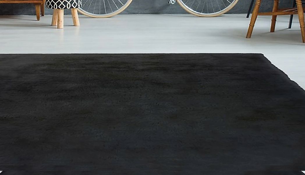 Arte Espina Fellteppich "Rabbit 100" rechteckig 45 mm Höhe Kunstfell, Kanin günstig online kaufen