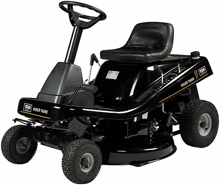 Texas Rasentraktor Rider 7600E 2in1, 76 cm Schnittbreite, 140 x 77 x 92 cm günstig online kaufen
