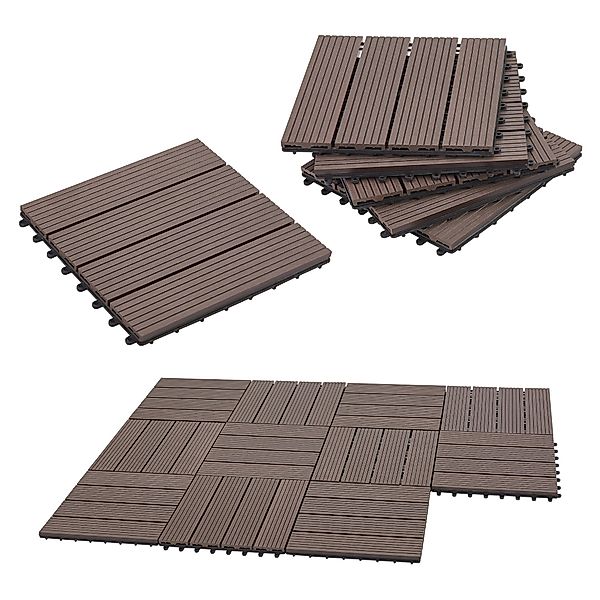 en.casa Klickfliesen, Set, 11 Stk., »Schramberg« günstig online kaufen