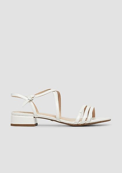 s.Oliver Sandalen Sandale Sandaletten in Lackleder-Optik günstig online kaufen