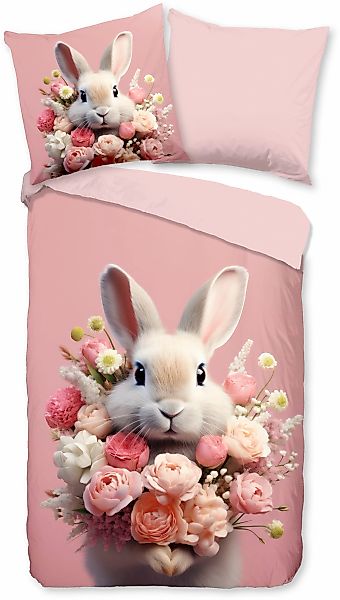 PURE luxury collection Kinderbettwäsche "Cathy" 2 Stk. Mikrofaser, 135x200, günstig online kaufen