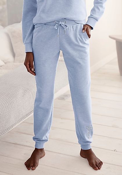 Bench. Loungewear Relaxhose mit glänzender Logostickerei, günstig online kaufen
