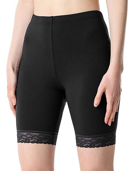 Bellivalini Leggings Damen Shorts aus Viskose BLV50-216 (1-tlg) mit Spitze günstig online kaufen