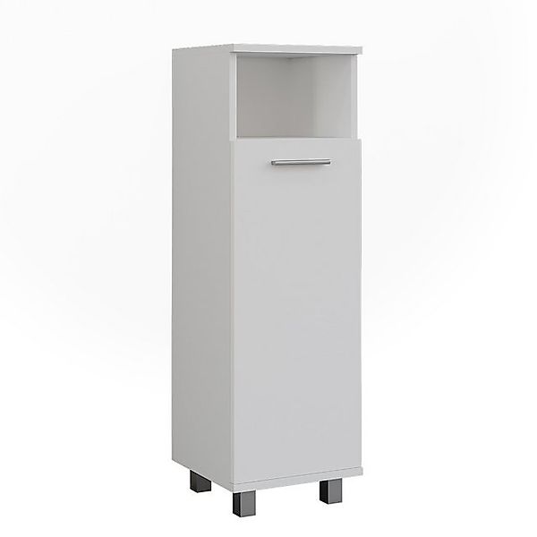 Vicco Midischrank Ilias, Weiß, 30.2 x 95 cm mit 2 Türen günstig online kaufen