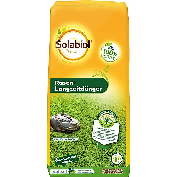 Solabiol Rasen-Langzeitdünger 10 kg günstig online kaufen