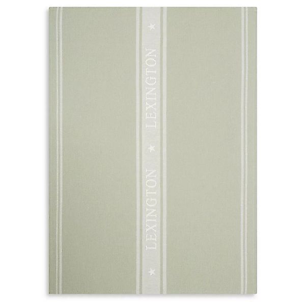 Icons Star Geschirrtuch 50 x 70cm Sage green-white günstig online kaufen