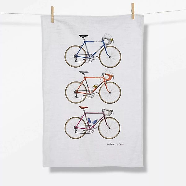 "Bike Retro Vibes (Tea Towel)" - Geschirrtuch günstig online kaufen