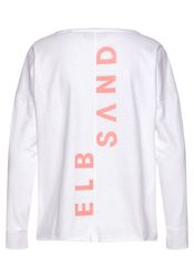 Elbsand Langarmshirt "Raina" mit Logoprint hinten, Longsleeve aus Baumwoll- günstig online kaufen