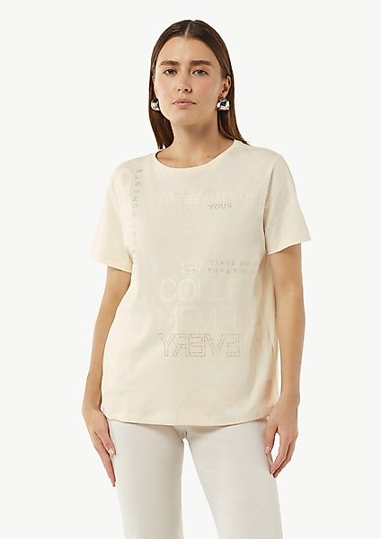 comma casual identity Kurzarmshirt Modisches T-Shirt günstig online kaufen