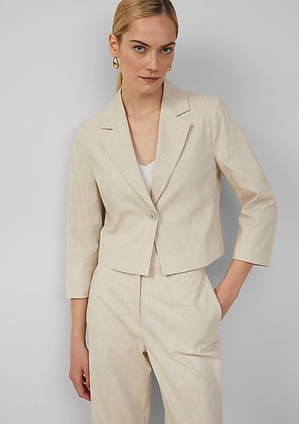 s.Oliver BLACK LABEL Jackenblazer Cropped Blazer günstig online kaufen
