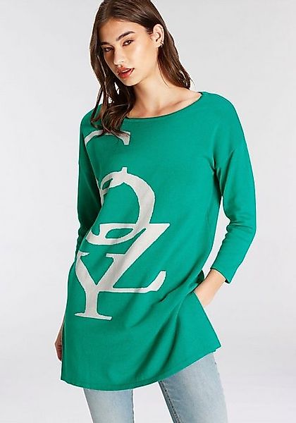 Laura Scott Longpullover, mit modernen Schriftzug günstig online kaufen