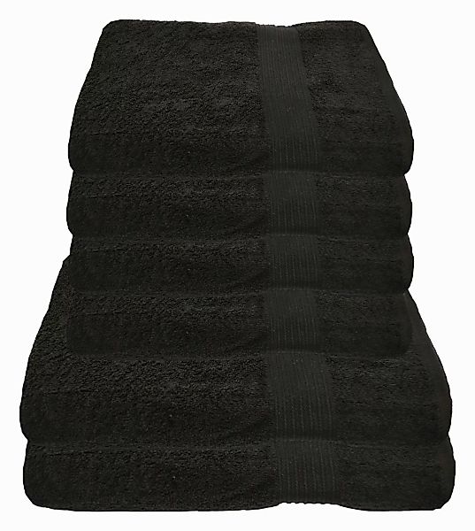 Julie Julsen Handtücher 6-Handtücher-Schwarz, Baumwolle (6-St) günstig online kaufen