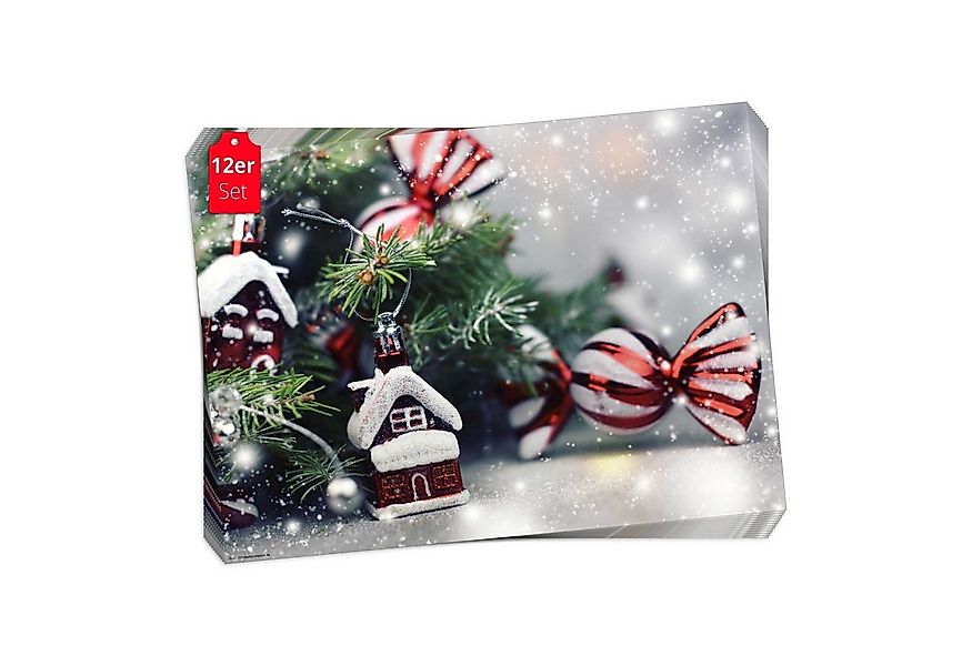 Tischsetmacher Platzset Tischsets I Platzsets - Weihnachten - Tannenzweige günstig online kaufen