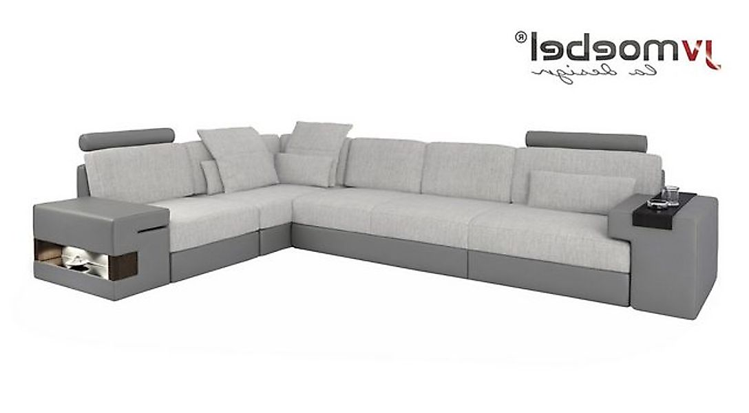 Xlmoebel Ecksofa Hochwertiges Ecksofa für das Wohnzimmer in luxuriösem L-Fo günstig online kaufen