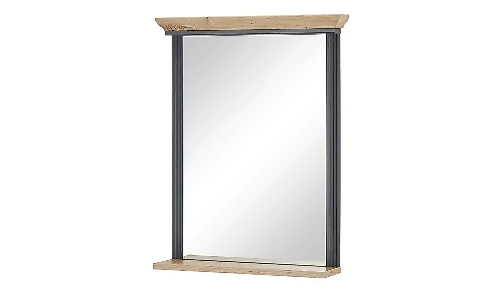 Spiegel mit Ablage  Varese ¦ grau ¦ Holzwerkstoff,Glas ¦ Maße (cm): B: 65 H günstig online kaufen