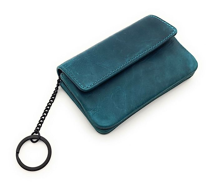 JOCKEY CLUB Mini Geldbörse echt Leder Mikro Portemonnaie, Schlüsseletui, ge günstig online kaufen