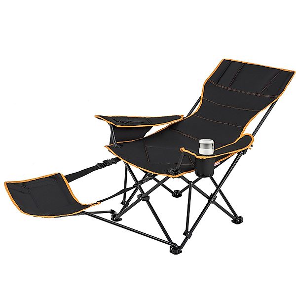 KOMFOTTEU Campingstuhl, Angelstuhl faltbar, mit Getränkehalter, günstig online kaufen