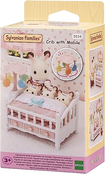 Sylvanian Families Spielwelt Babybett mit Mobile günstig online kaufen