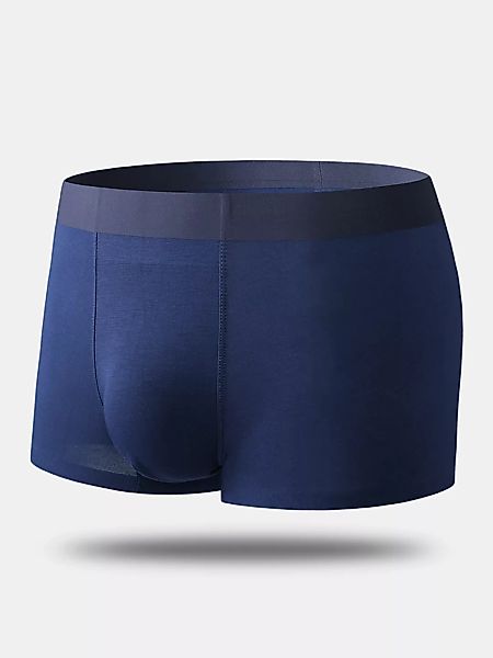 Nahtlose atmungsaktive Tasche Modal Unterwäsche Einfache bequeme Boxershort günstig online kaufen