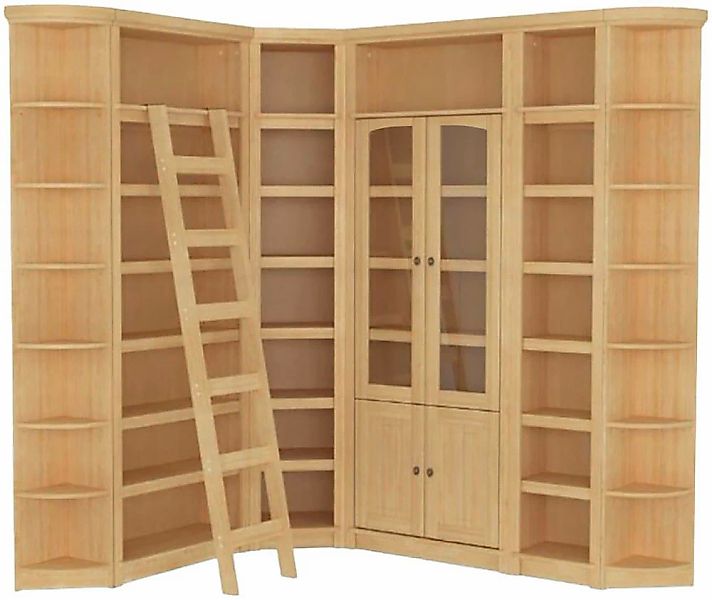 Home affaire Bibliothek "Soeren" 7 Stk. tlg. Aus Massiver Kiefer günstig online kaufen
