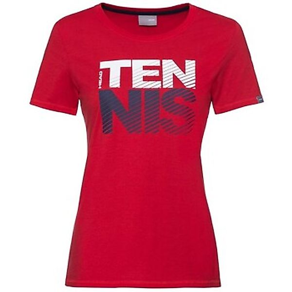 Head Tennisshirt Club Lisa (Polyester/Baumwolle) rot Damen günstig online kaufen