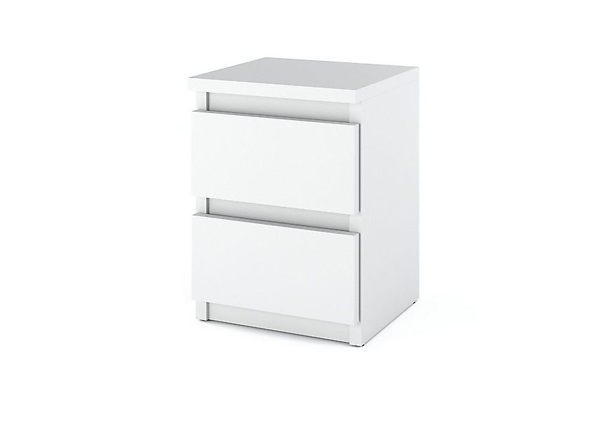 KOSETO Nachtkonsole, Nachttisch mit 2 Schubladen für Schlafzimmer, Büro - M günstig online kaufen