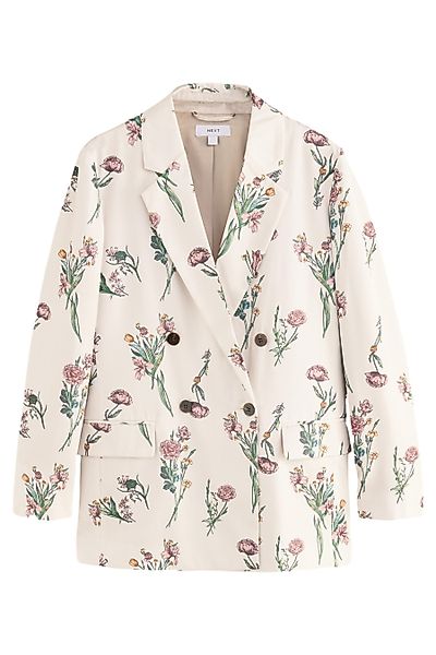 Next Jackenblazer Zweireihiger Blazer aus Twill günstig online kaufen