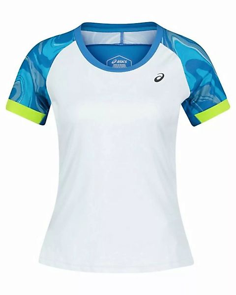 Asics T-Shirt Damen Tennisshirt COURT GRAPHIC SHORT SLEEVE TOP (1-tlg) günstig online kaufen