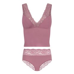 Evoni Set: Tanktop Wäsche Set Spitze günstig online kaufen