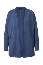 Ulla Popken Sweatjacke Sweatjacke Waffelstruktur offene günstig online kaufen