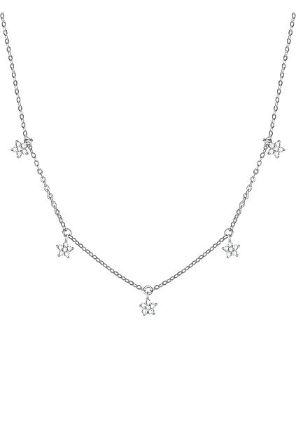 Hey Happiness Collier Kette Blume Zirkon, günstig online kaufen