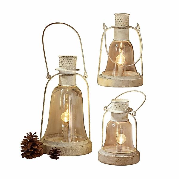 Mirabeau LED Laterne LED-Laterne 3er Set günstig online kaufen