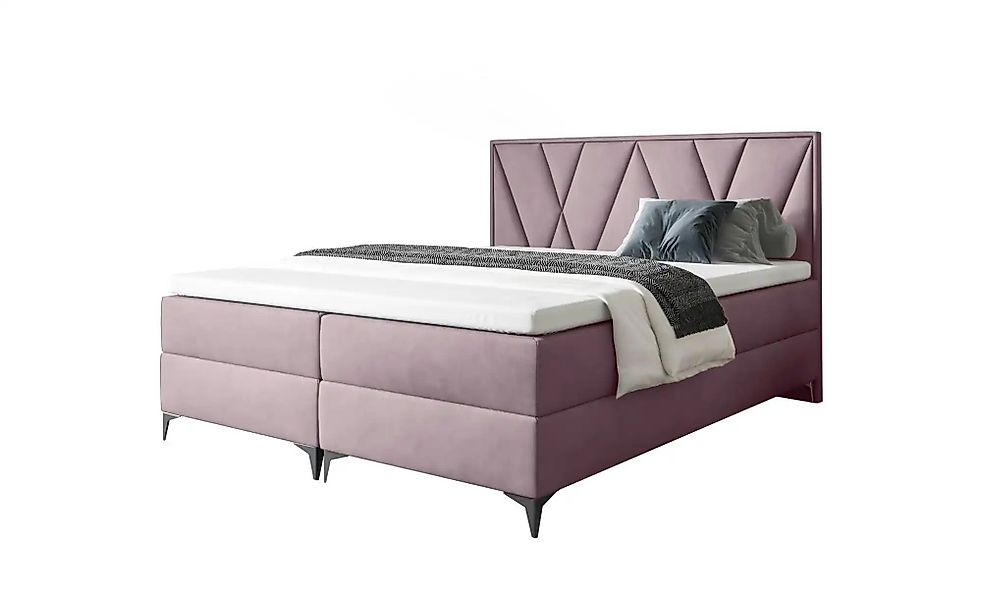 Boxbett mit Bettkasten Vella ¦ rosa/pink ¦ Maße (cm): B: 200 H: 110 Betten günstig online kaufen