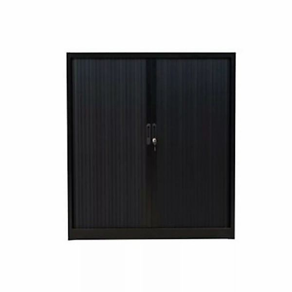 PROREGAL Rollladenschrank Weasel 3 Ordernhöhen HxBxT 135 x 120 x 46 cm Schw günstig online kaufen