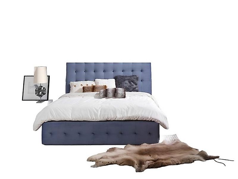 JVmoebel Bett Lederbett Bett Betten Ehebett Designer Polster Doppel Bett Te günstig online kaufen