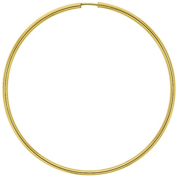 Vivance Paar Creolen 585/- Gelbgold glanz günstig online kaufen