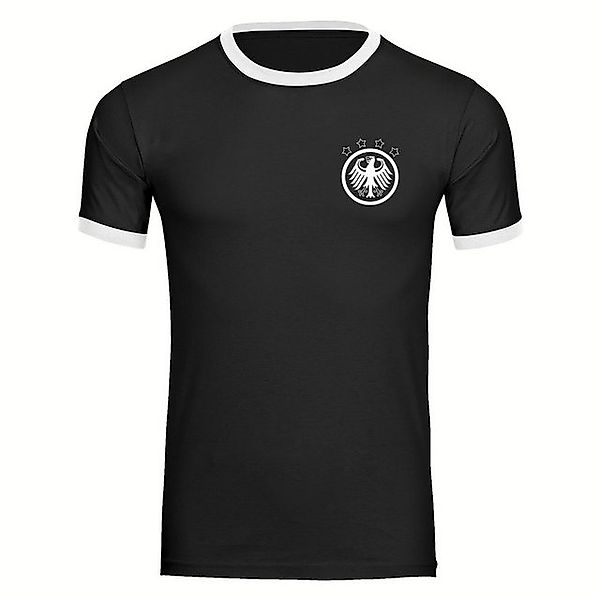 multifanshop T-Shirt Kontrast Deutschland - Adler Retro - Männer günstig online kaufen