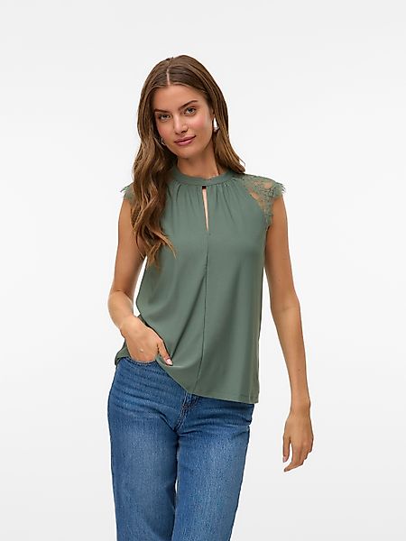 Vero Moda Spitzentop VMMILLA SL LACE günstig online kaufen