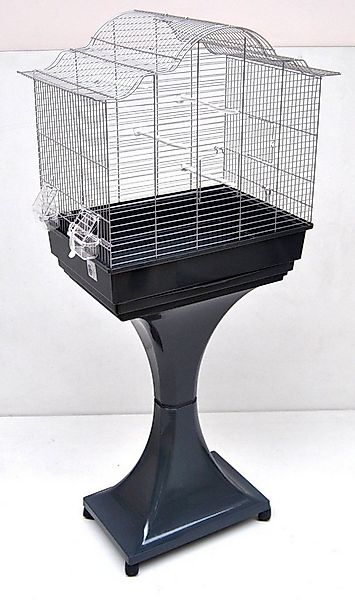 M.O. Vogelkäfig Mega Vogelkäfig Wellensittich Kanarien mit Ständer günstig online kaufen