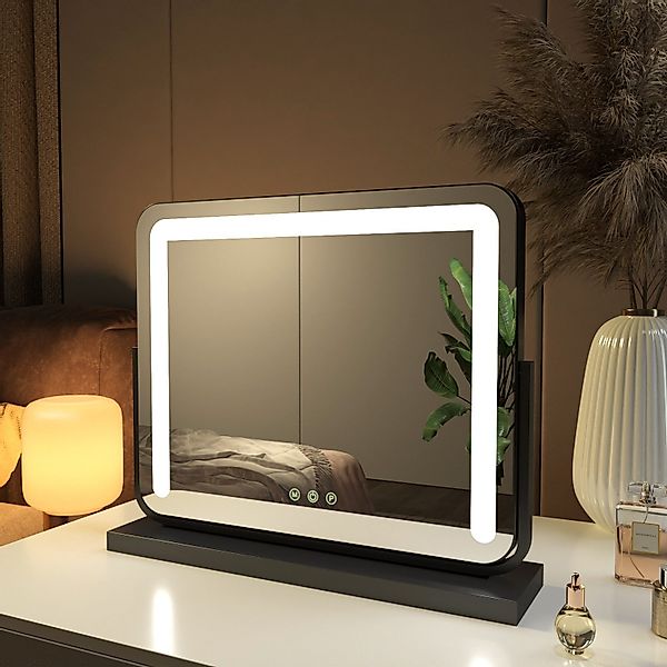 EMKE Kosmetikspiegel Schminkspiegel LED Kosmetikspiegel mit günstig online kaufen
