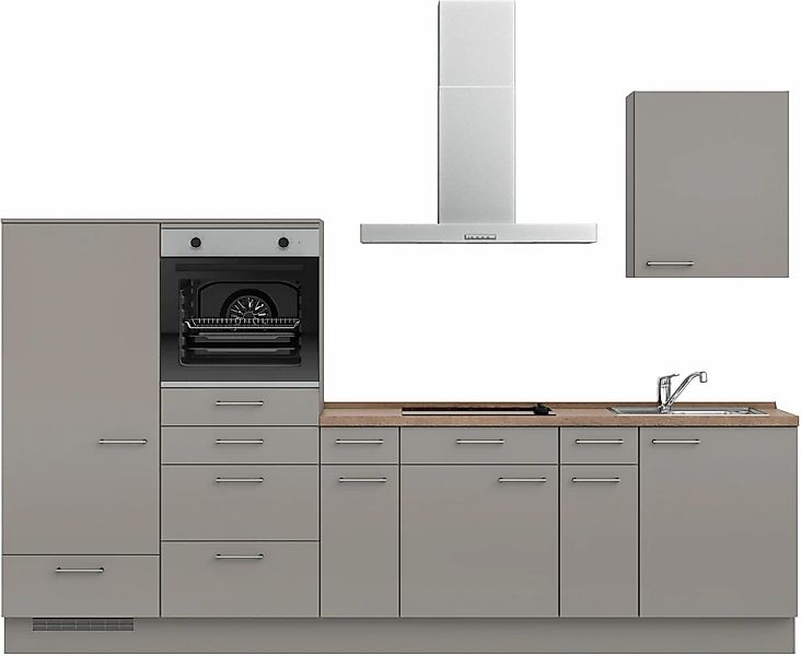 nobilia Küchenzeile ""Laser I", Ausrichtung wählbar, Breite 300 cm", vormon günstig online kaufen