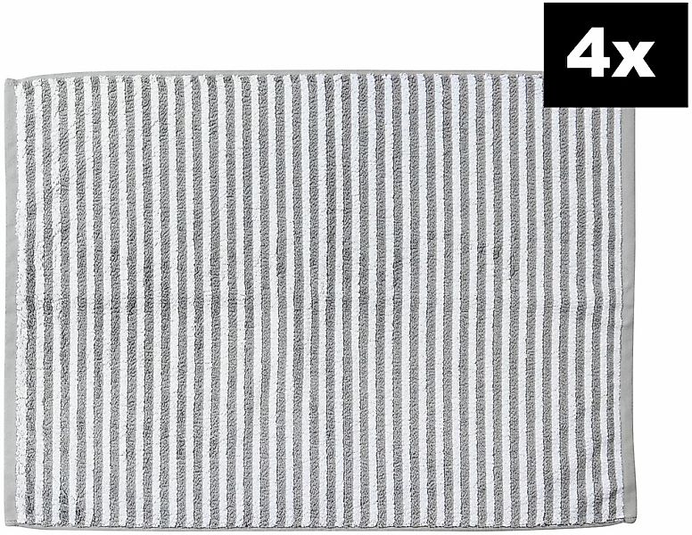 done. Badematte "DAILY SHAPES Stripes 4er-Set" Höhe 5 mm fußbodenheizungsge günstig online kaufen