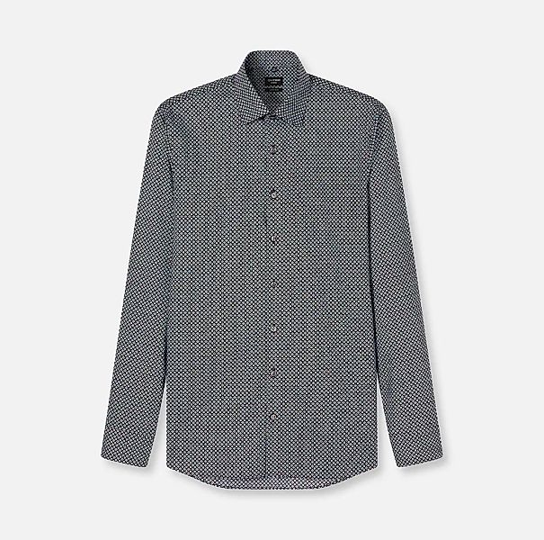 OLYMP Langarmhemd "No 6 six" super slim, gemustert, Businesshemd, Modern Ke günstig online kaufen