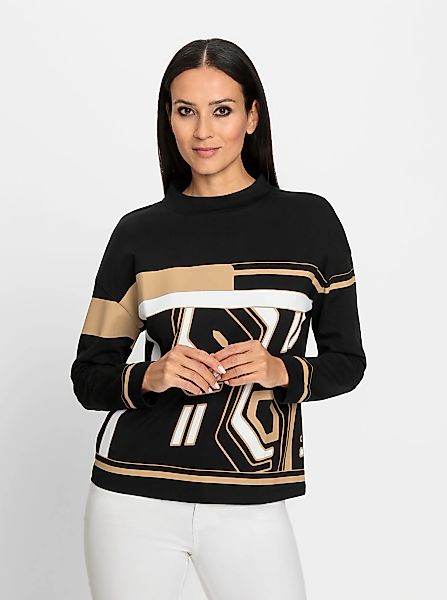 heine Langarmshirt "Druck-Shirt" 1 Stk. günstig online kaufen