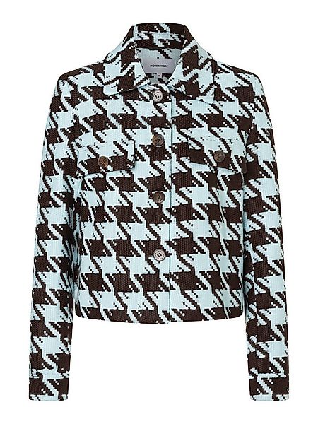 MORE&MORE Blouson kurze, weite, karierte Jacke günstig online kaufen